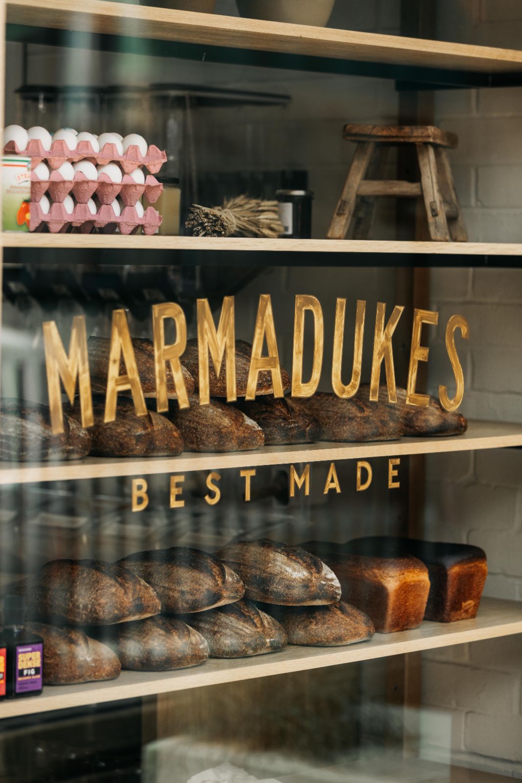 Handpainted Bakery Sign by 93ft